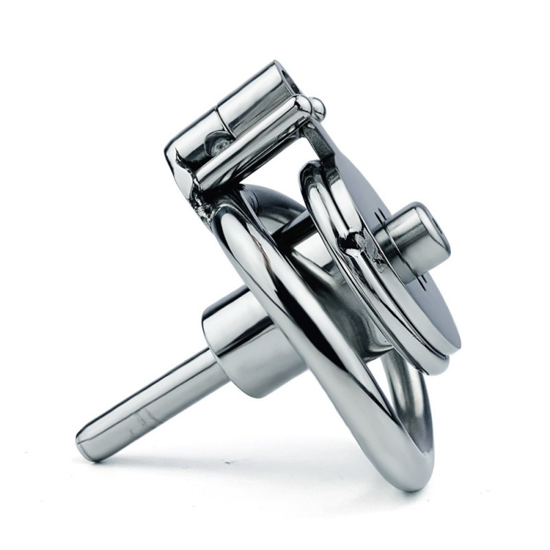 Чоловічий пояс вірності, чоловічий фіксатор Stainless Steel з кліткою, фото 1