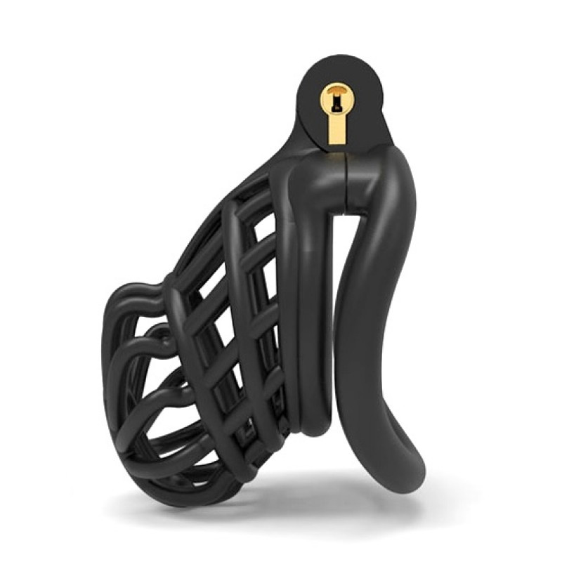 Пояс вірності, чоловічий пояс вірності 3D Honeycomb Chastity Cage-G Bending Flat нейлон, фото 1