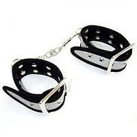 Наножники, фіксатори для ніг з натуральної шкіри, металеві заклепки