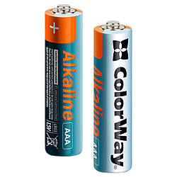 Батарейка AAA LR03 лужна ColorWay Alkaline Power