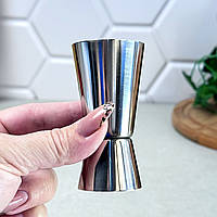 Джиггер барний нержавіюча сталь 50/25 мл