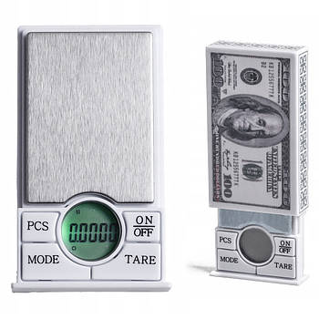 Електронні ваги ювелірні до 200г (0,01г), YD-9022 / Високоточні ваги кишенькові / Цифрові міні ваги