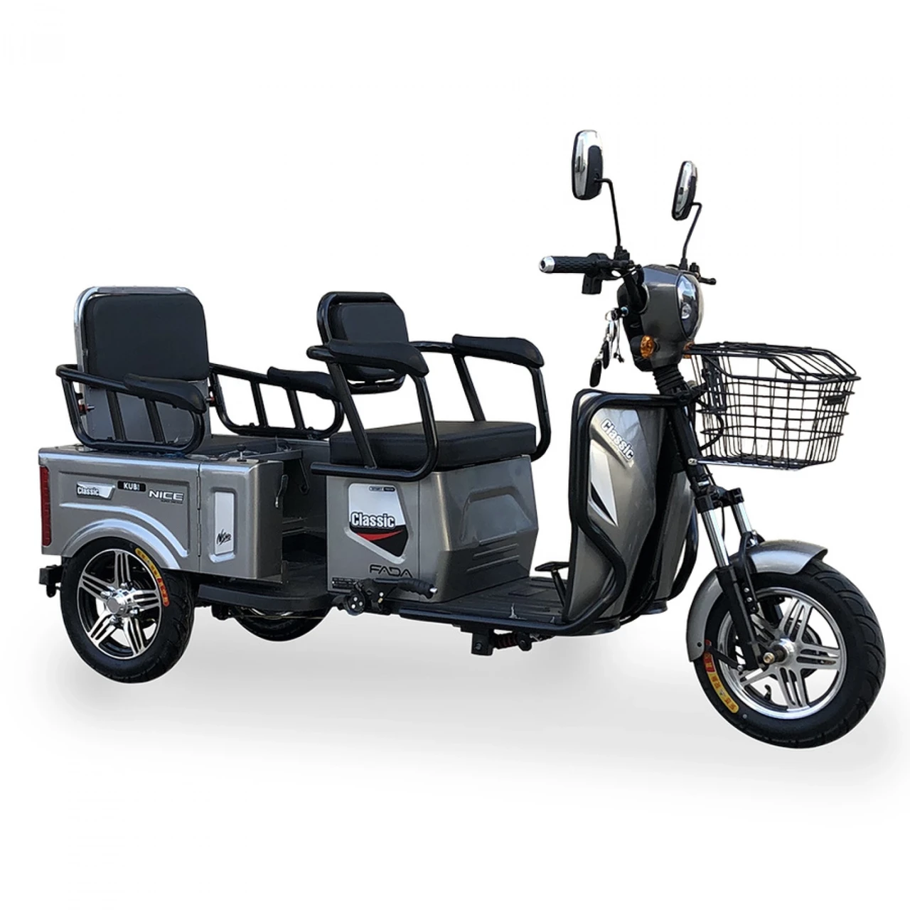 Електротрицикл з кузовом CROSSER S TR-5 1000W-72V-24Ah шини 10"/10" купити дешево в Україні, фото 1