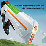 Великий водяний автомат на акумуляторі водний із підсвіткою автоматичним набором води та місткістю 800 мл, фото 3