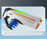 Великий водяний автомат на акумуляторі водний із підсвіткою автоматичним набором води та місткістю 800 мл, фото 4