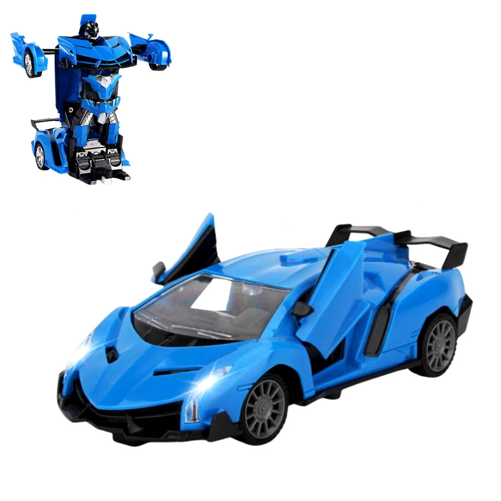 Машинка трансформер акумуляторна на пульті 2в1 Lamborghini autobot Робот автобот на радіокеруванні, фото 1