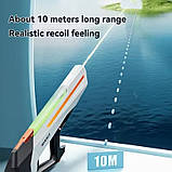 Великий водяний автомат на акумуляторі водний із підсвіткою автоматичним набором води та місткістю 800 мл, фото 5