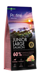 Корм сухий Profine Junior Large Salmon and Potatoes для цуценят і юніорів великих порід лосось і картопля 12 кг