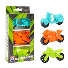 Мото Міні арт.1942 набір 3 шт. в коробці 18х5х3 см ТехноК