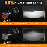 Лампи автомобільні LED D3S-D30 110 W 12000 Lm 3570-chip DC12V 6000 K IP68 +200%, фото 2