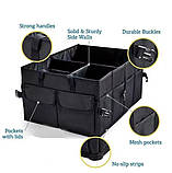 Органайзер у багажник чорний, фото 4