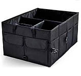 Органайзер у багажник чорний, фото 7