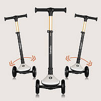 Дитячий самокат Lionelo MEY BEIGE SAND, фото 2