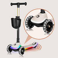 Дитячий самокат Lionelo MEY BEIGE SAND, фото 3