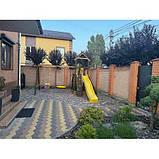 Дитячий майданчик для приватного дому Дача з гойдалкою біноклем і штурвалом, фото 10