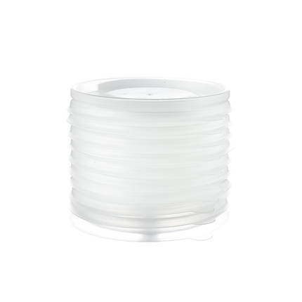 Кришка пластикова (PP) для супників d96 (25шт) 20уп/ящ, фото 2