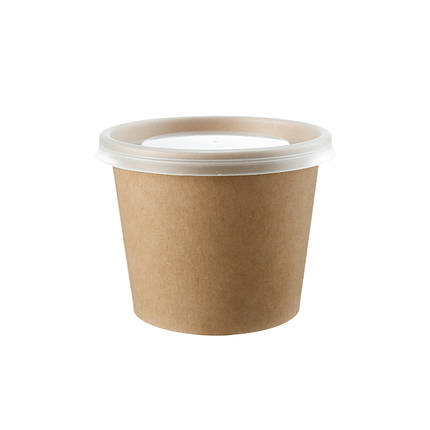 Кришка пластикова (PP) для супників d96 (25шт) 20уп/ящ, фото 3