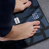 Ваги підлогові з блютуз додатком смарт Medisana bluetooth розумні електронні ІМТ BMR аналізом жиру м’язової маси, фото 6