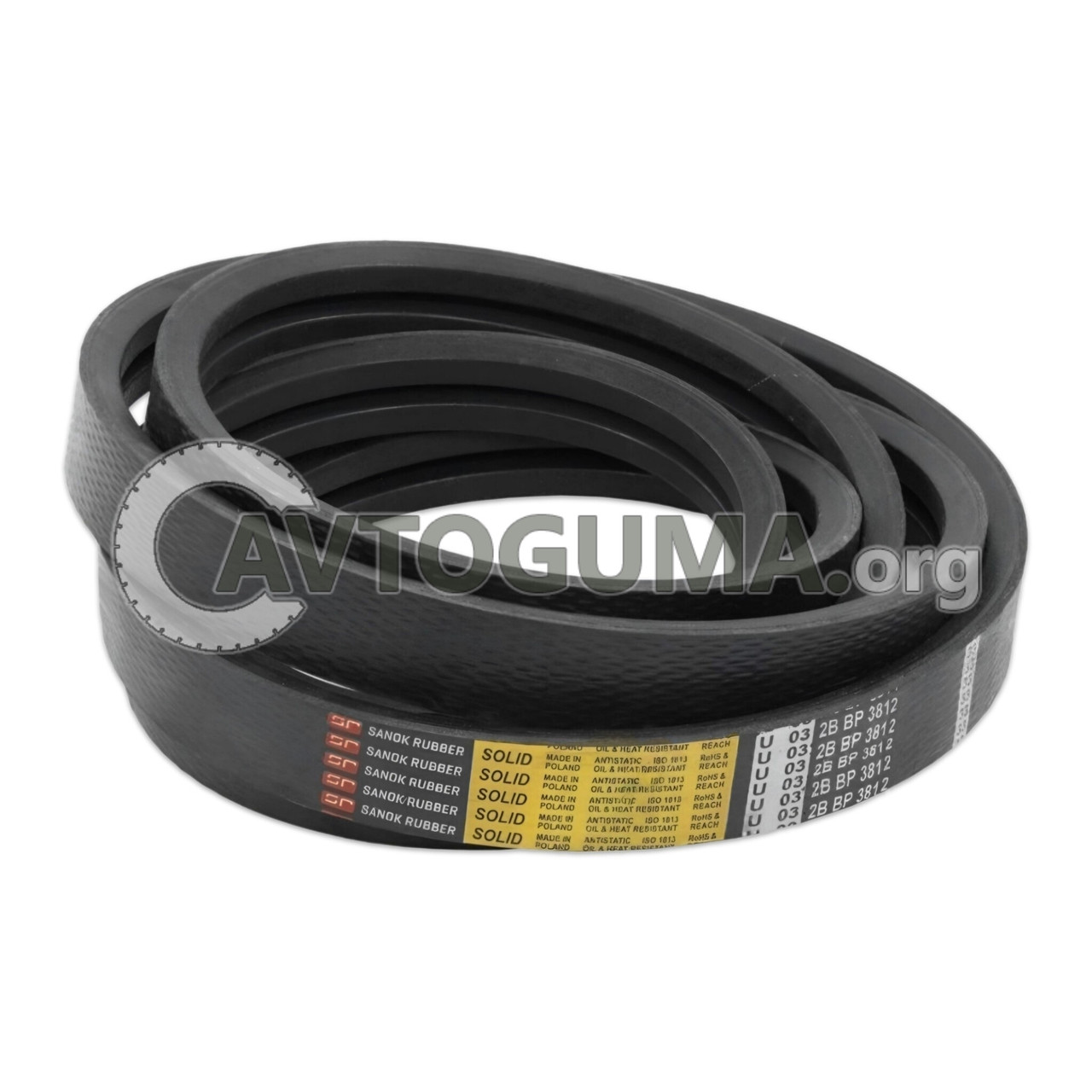 Ремінь 2HB-3812 (Stomil Sanok SOLID)