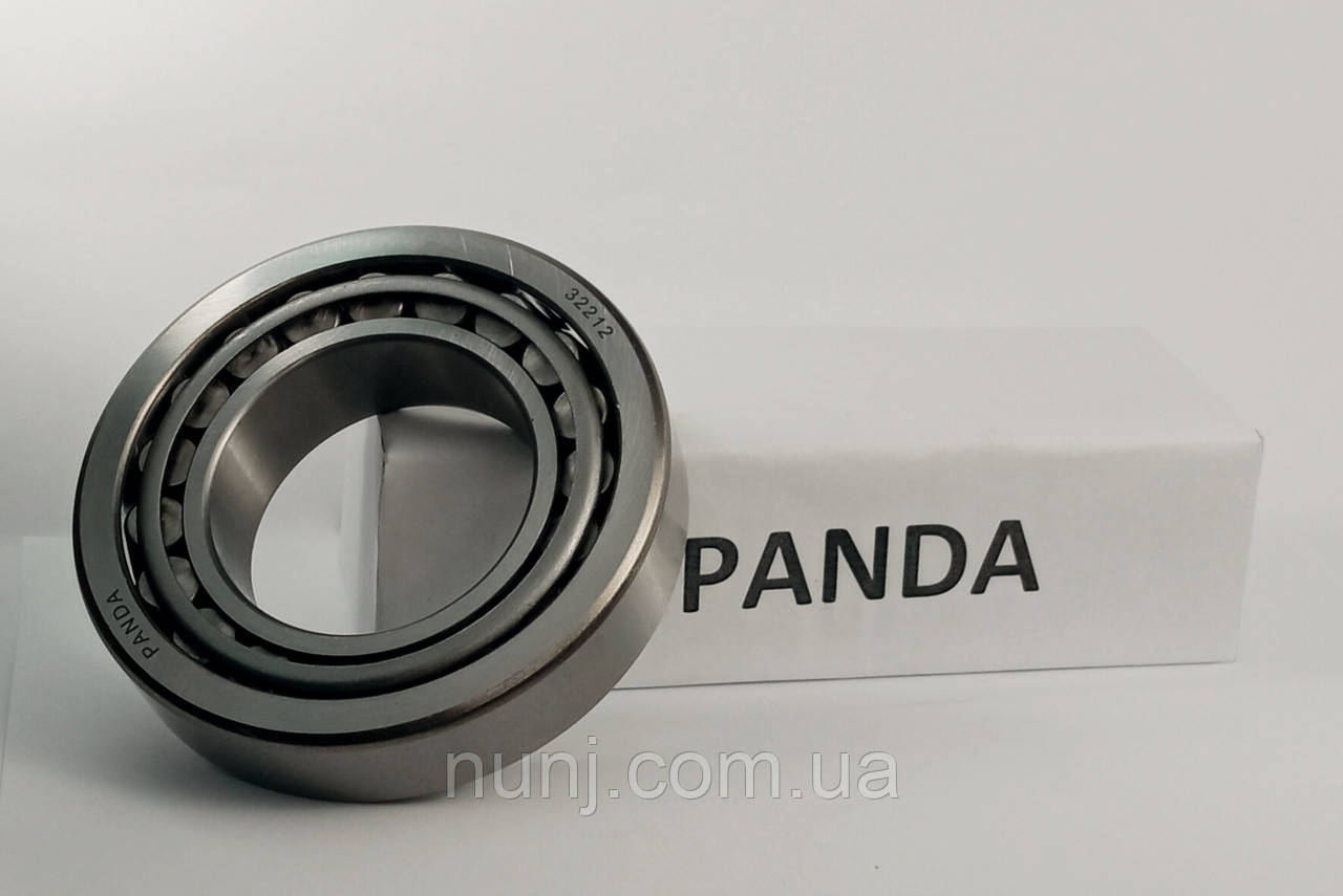 Підшипник 32212 Panda (7512) розміри: 60*110*29,75 роликовий конічний, фото 1