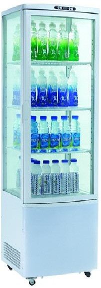 Вітрина холодильна EWT INOX RT280L (БН)