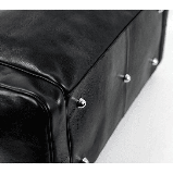 Велика італійська шкіряна сумка The Hitchhikers Guide to the Galaxy - чорна 5216701 Time Resistance, фото 6