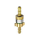 Штуцер М14x1.5 з корпусним шестигранником під шланг 8.5мм, ялинка, латунь, фото 2