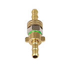 Штуцер М14x1.5 з корпусним шестигранником під шланг 8.5мм, ялинка, латунь, фото 3