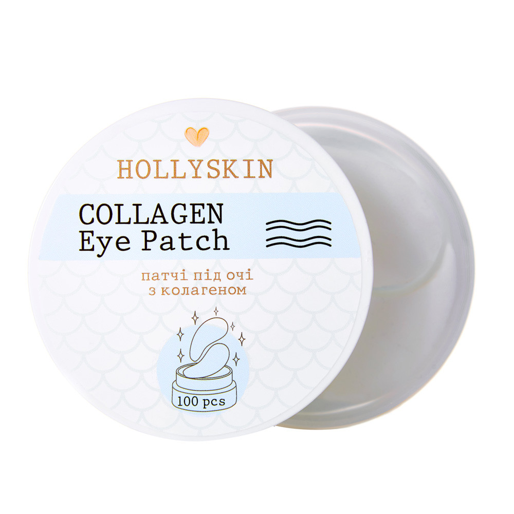 HOLLYSKIN Тканинні патчі під очі Collagen Eye Patch, 100 шт., фото 1