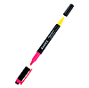 Текстмаркер Axent "Highlighter Dual" 2534-10-A, 2-4 мм, клиноподібний, рожевий+жовтий, фото 3
