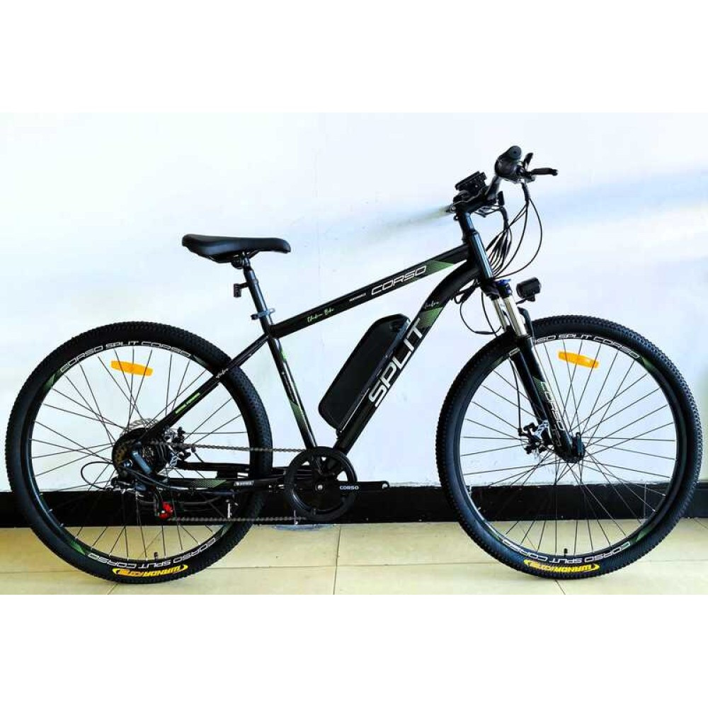 Електровелосипед Corso Split 29" дюймів SP-65112  350W 36V Shimano 7 швидкостей, LCD дисплей