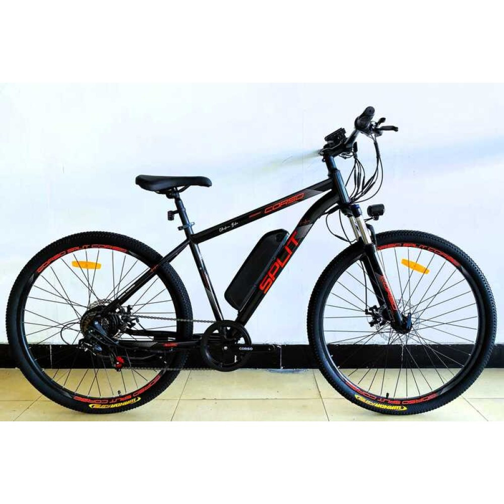Електровелосипед Corso Split 29" дюймів SP-78019 350W 36V Shimano 7 швидкостей, LCD дисплей