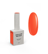 NAILSOFTHEDAY Bottle gel 29 – неоновий помаранчевий надміцний гель для укріплення нігтів, 10 мл