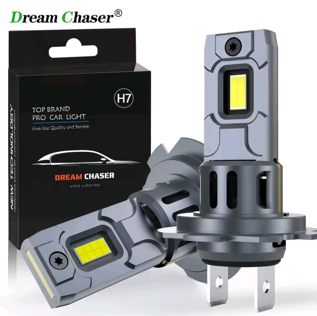 Дві світлодіодні лампи H7 LED Dream Caser CSP 16 Chips 22 W 6500 K