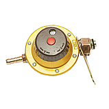 Комплект Чавунний газовий пальник Wolmex 10 кВт з редуктором Ozkan з регулюванням та кисневий гумовий шланг 3 метра, фото 8