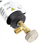 Комплект чавунний пальник 7.5 кВт + редуктор Ozkan з регулюванням + + кисневий гумовий шланг 3 метра, фото 4