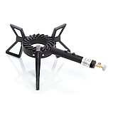 Комплект чавунний пальник 7.5 кВт + редуктор Ozkan з регулюванням + + кисневий гумовий шланг 3 метра, фото 3