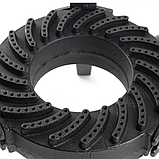 Комплект чавунний пальник 7.5 кВт + редуктор Ozkan з регулюванням + + кисневий гумовий шланг 3 метра, фото 6