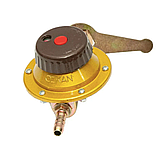 Комплект Чавунна газова плита плита GB-2 на 7 кВт з редуктором Ozkan з регулюванням та кисневий гумовий шланг 3 метра, фото 4