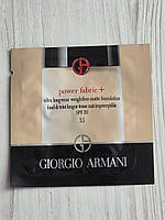 Стійка тональна основа giorgio armani power fabric 3.5 + пробнік