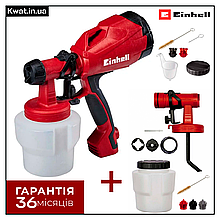 Фарборозпилювач електричний Einhell TC-SY 500 P і запасний набір фарбопульта