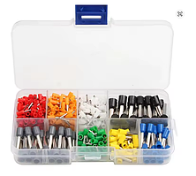 Набір трубчастих наконечників НШВІ 400 шт., 8 розмірів