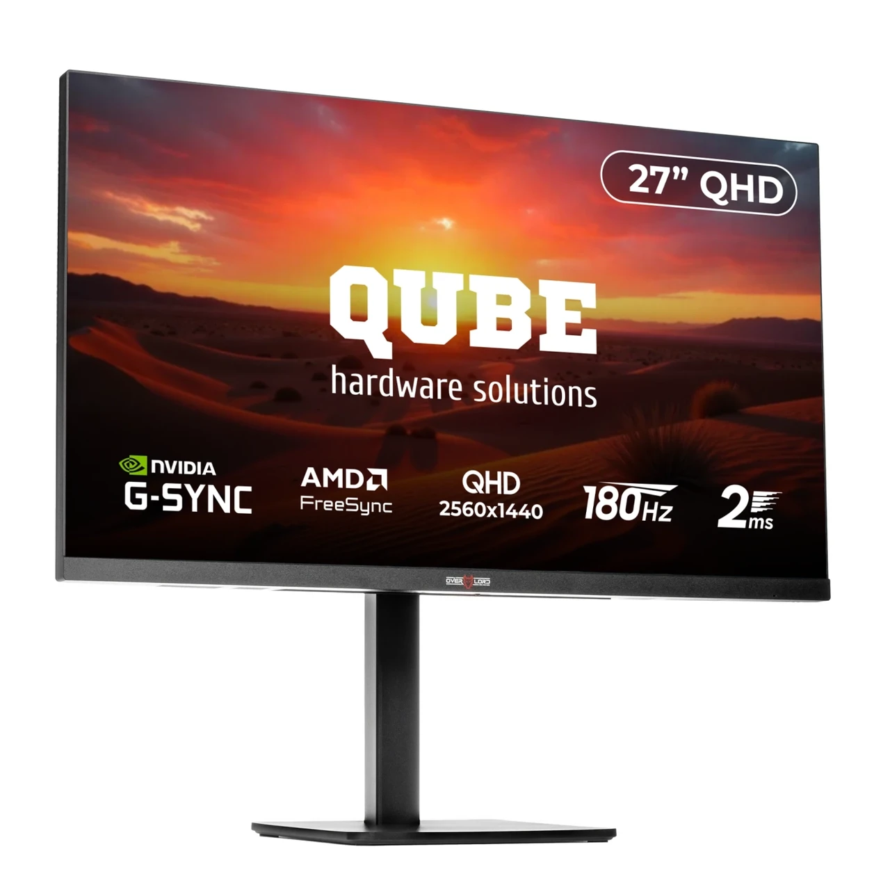 Монітор 27" QUBE Overlord G27Q180HC