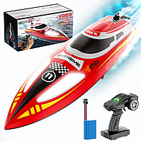 Кораблик Flytec V003  Радіокерований човен  з LED-підсвіткою  Автоматичне самовирівнювання