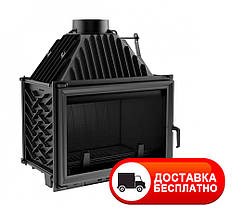 Камінна топка Kratki Oliwia 18 кВт з прямим склом чавунна