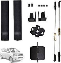 VW T5 03-09 лівий = правий ремкомплектект скла розсувних дверей, 7H0847781B арт. DA-12181, фото 5