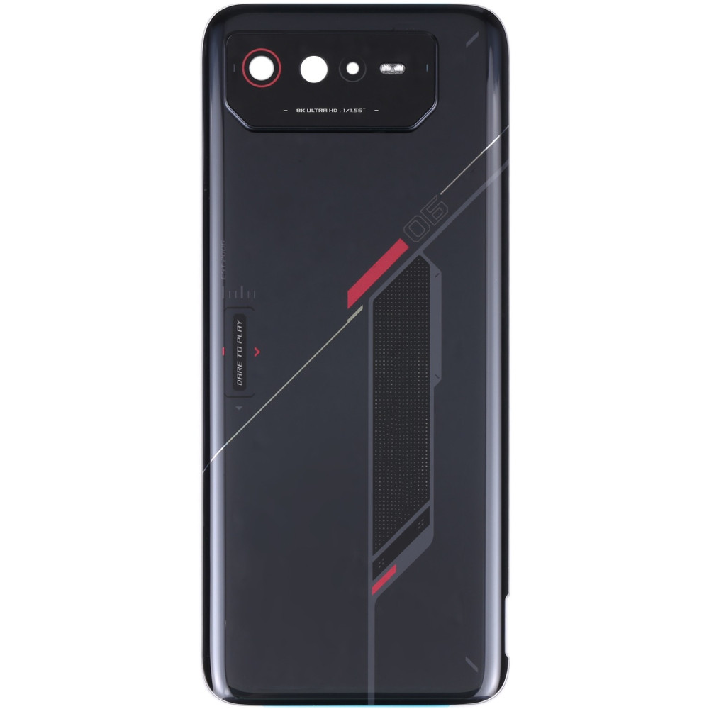 Задня кришка Asus ROG Phone 6 AI2201 чорна, Phantom Black, оригінал PRC + скло камери