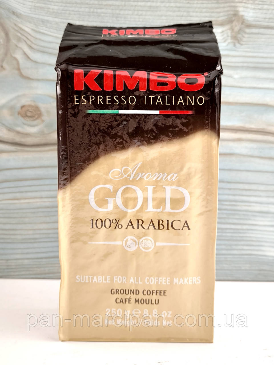 Кава мелена Kimbo Gold 100% Arabica 250 г Італія, фото 1