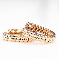 Сережки Колосок Xuping лимонна позолота 324297(2)