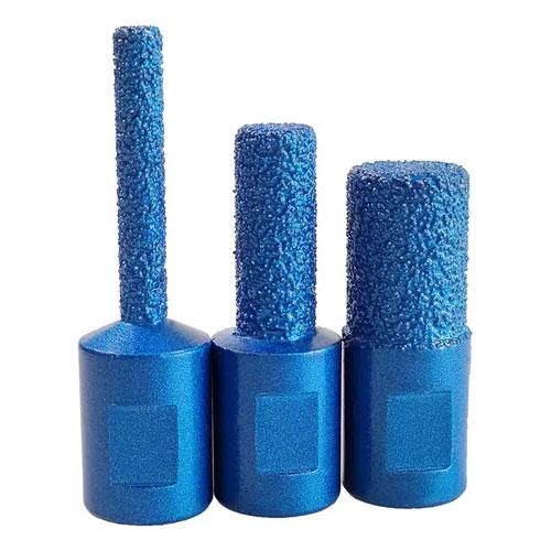 Набір алмазних фрез 6/10/15мм М10, шліфувальні насадки для керамограніту, камню